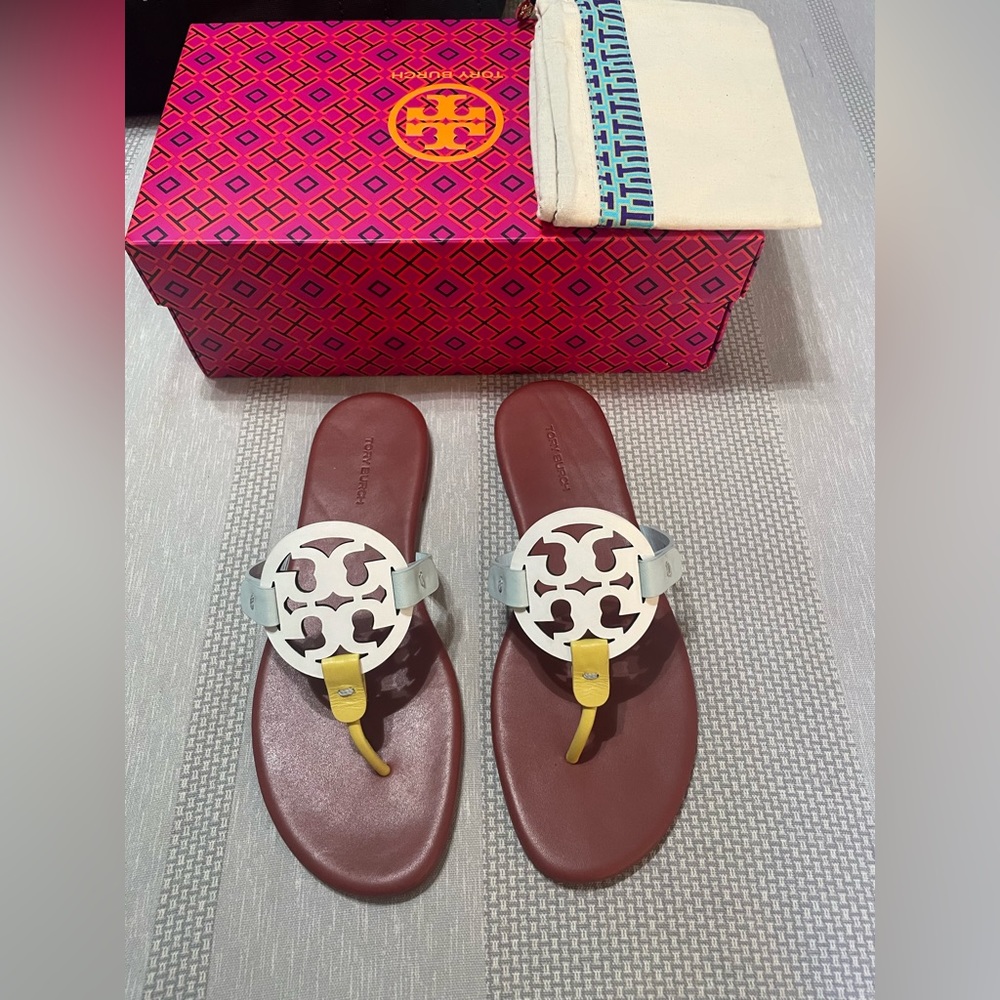 Brand New Soft Learher Miller Tory Burch Sandals